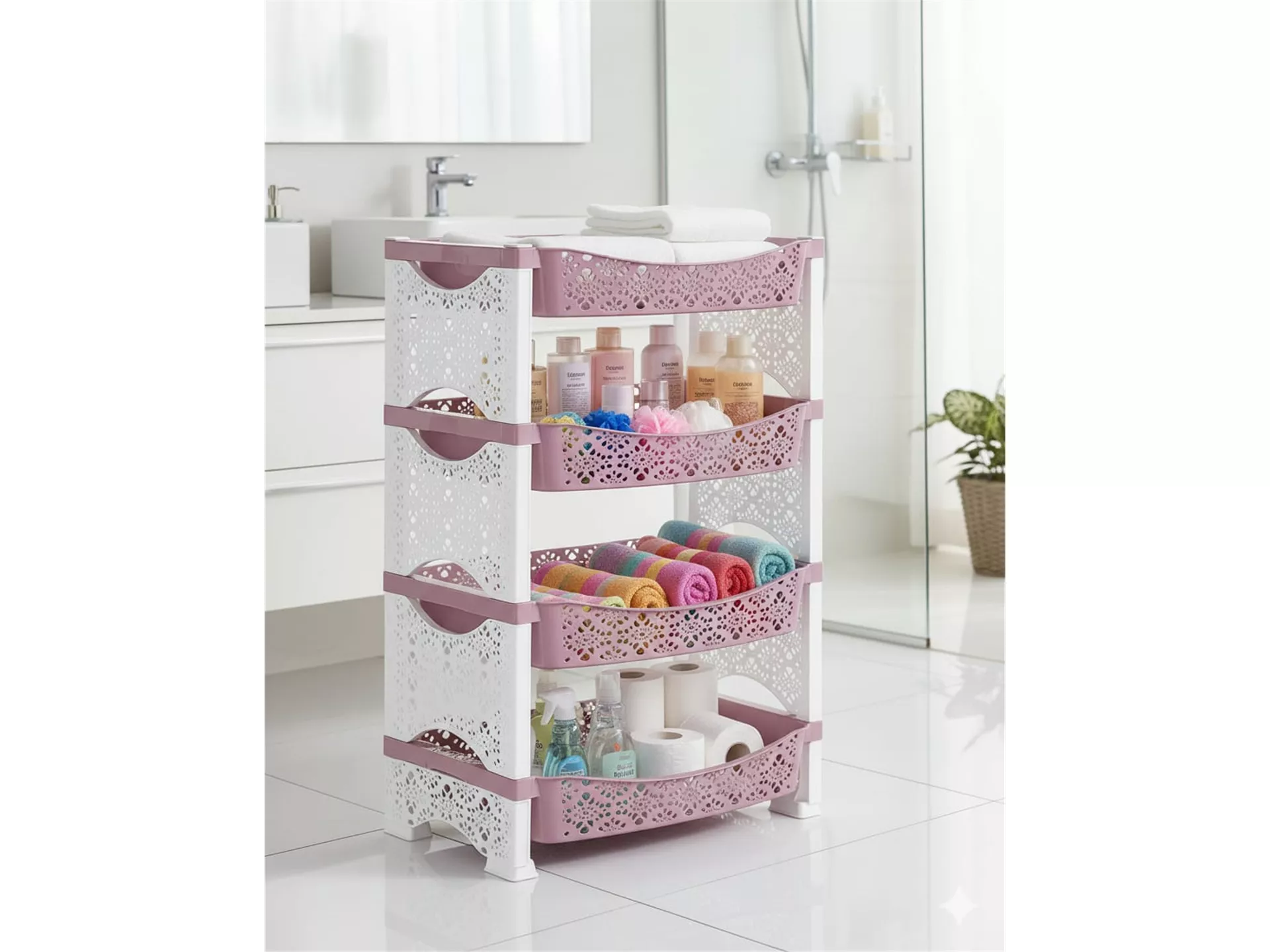 4 Tier Fruit & Vegetable Rack