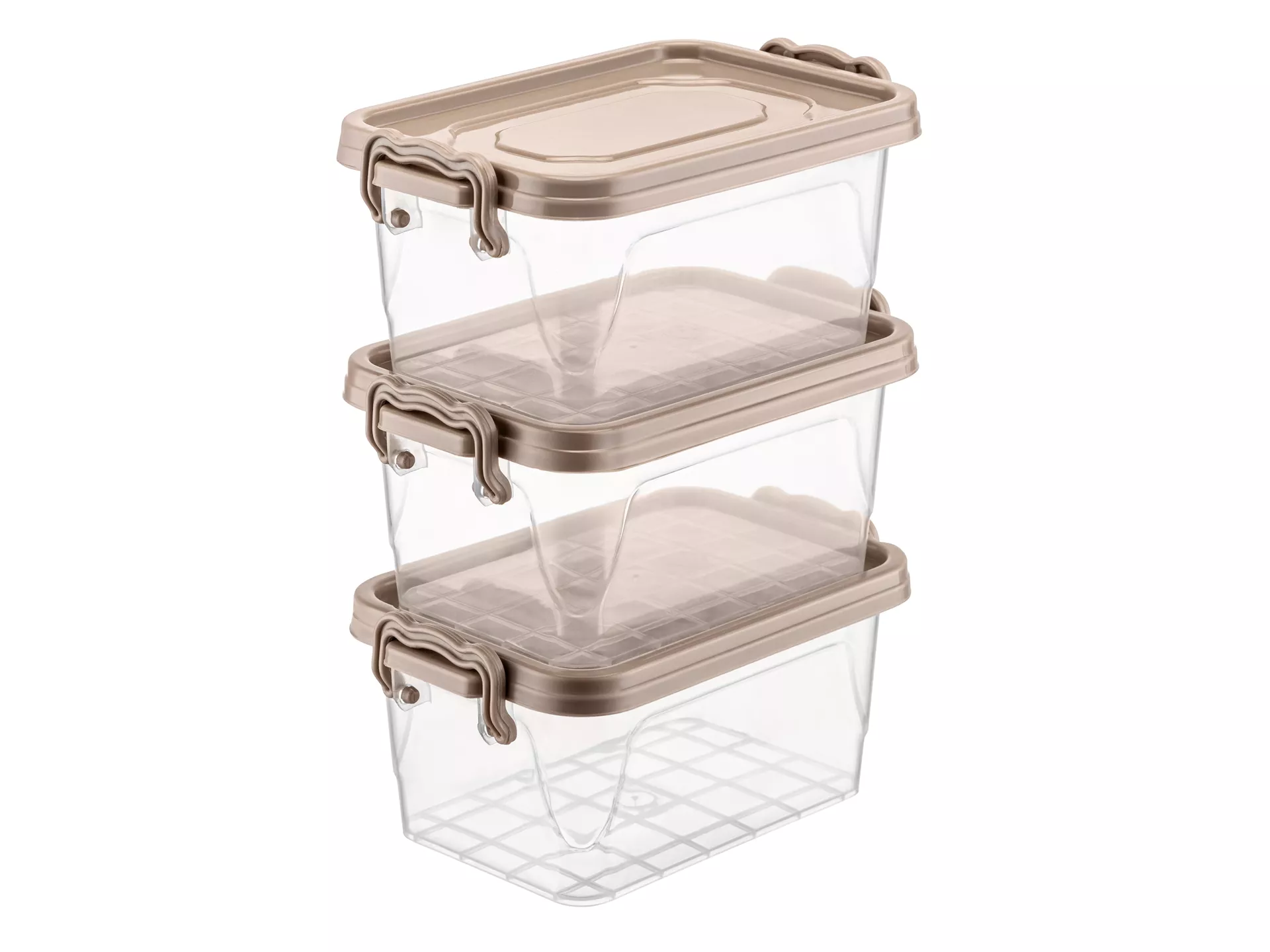 3 Lü Kilitli Saklama Kabı