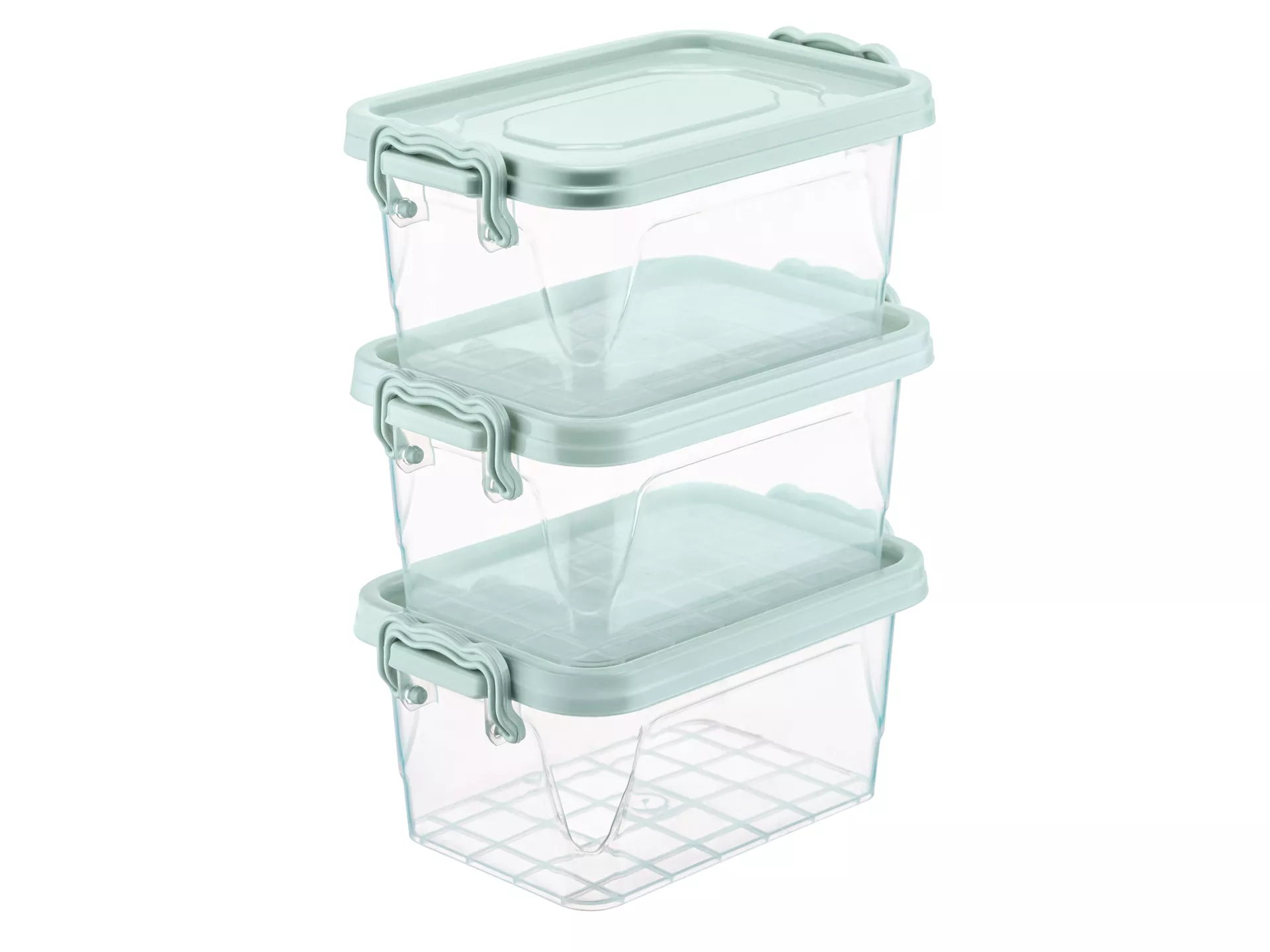 3 Lü Kilitli Saklama Kabı