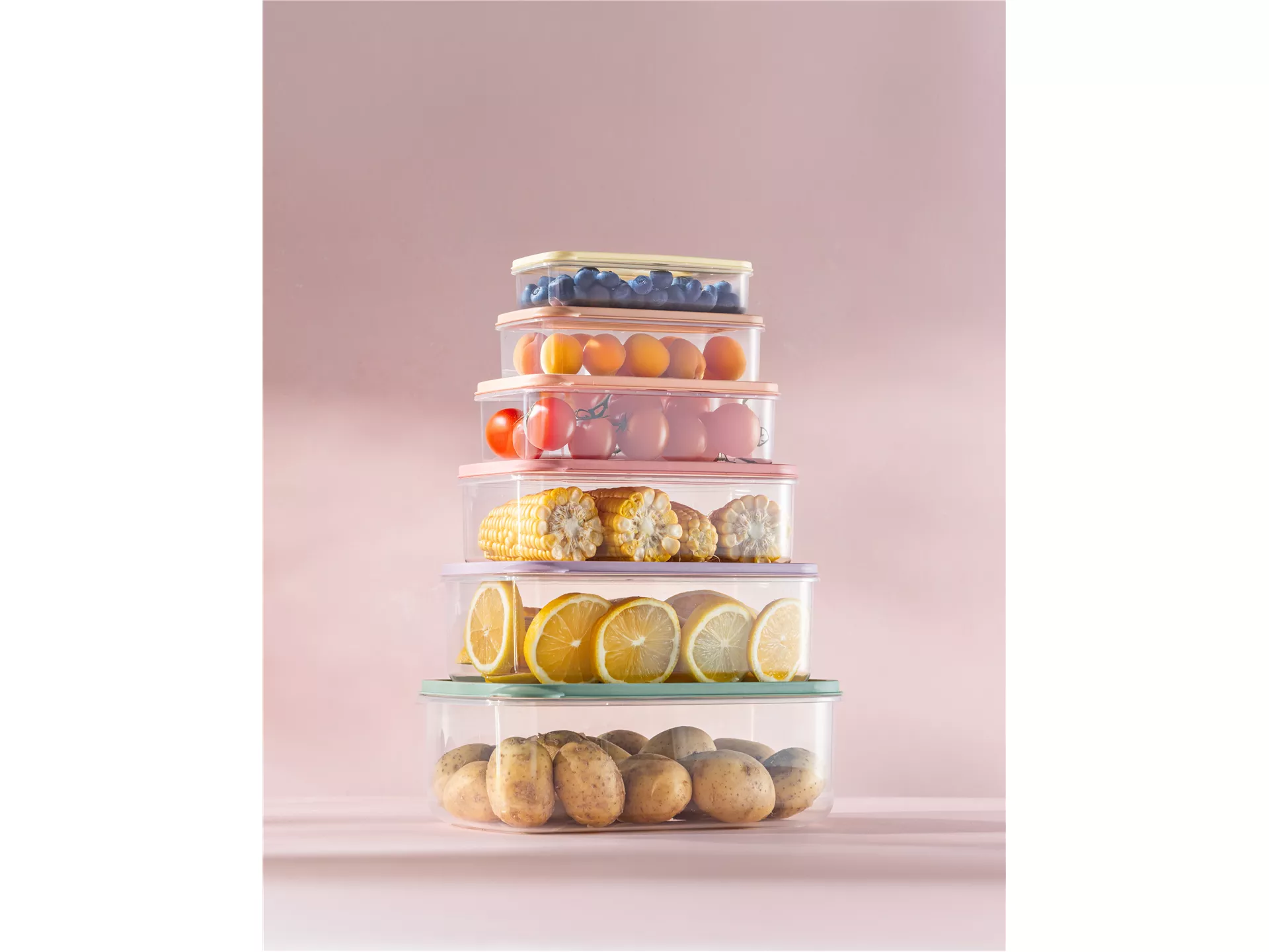 Star 6 Lı Saklama Kabı Renkli