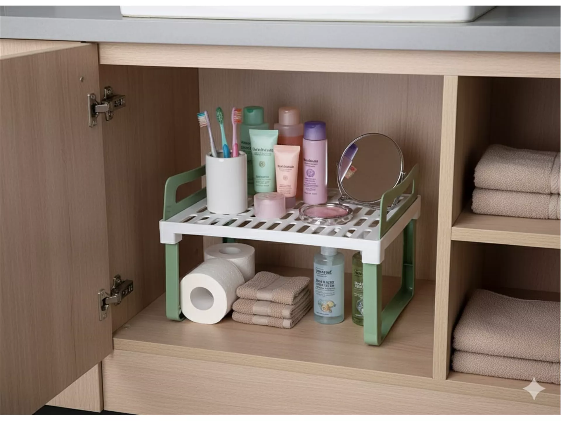 Tek Katlı Pratik Raf Düzenleyici