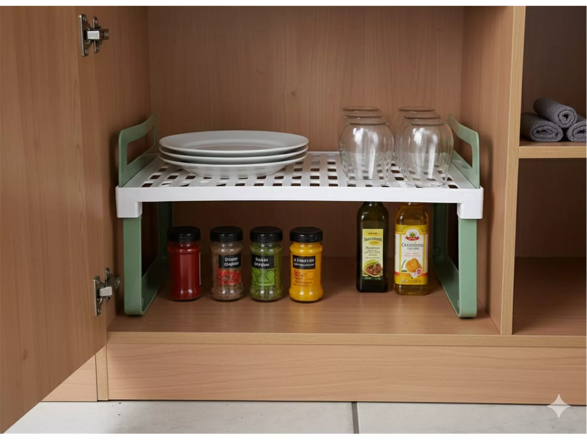 Tek Katlı Pratik Raf Düzenleyici