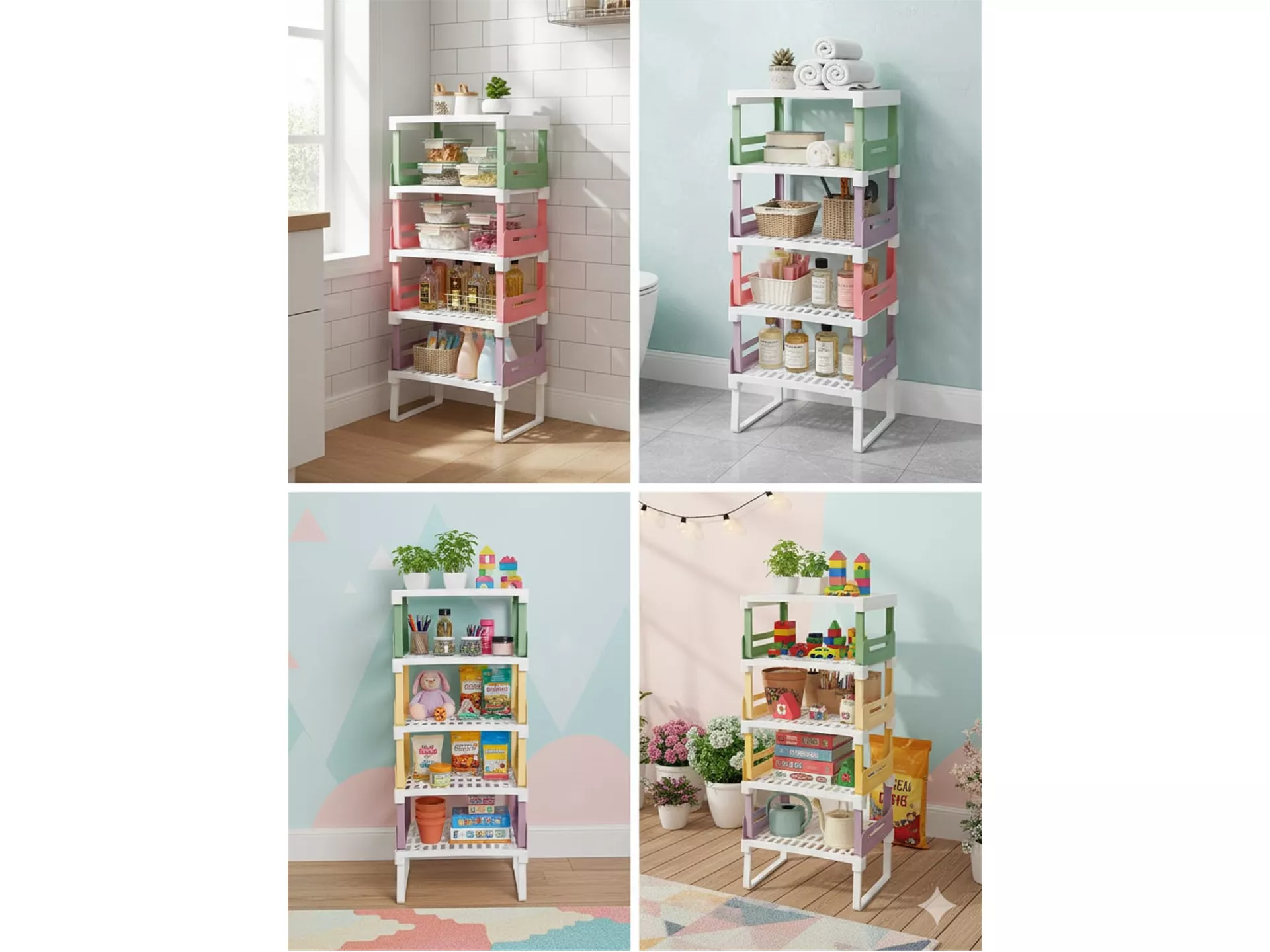 Tek Katlı Pratik Raf Düzenleyici