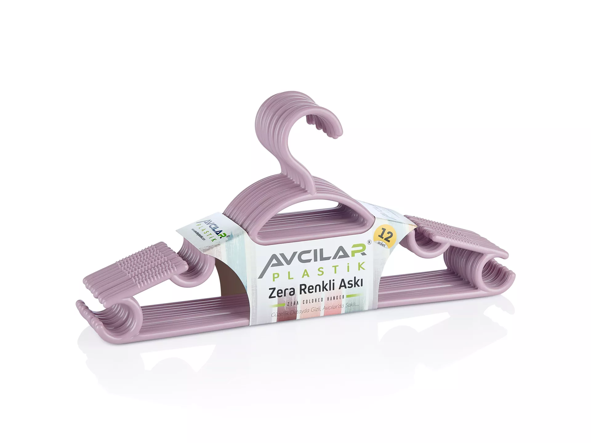 Zera Renkli 12 Li Askı