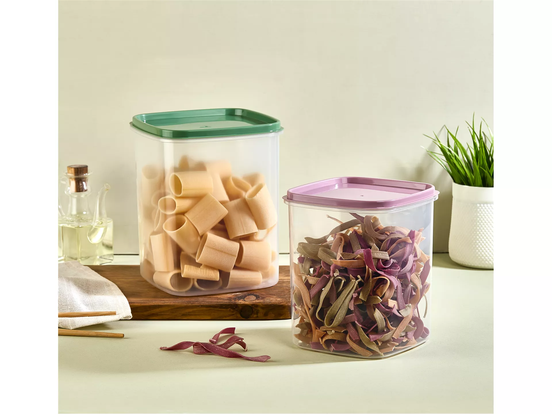 Asya 2 Li  Dik  Saklama  Kabı  Renkli