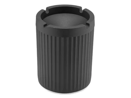 Kokusuz Yuvarlak Küllük Siyah