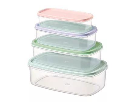 Star 4 Lü Saklama Kabı Renkli